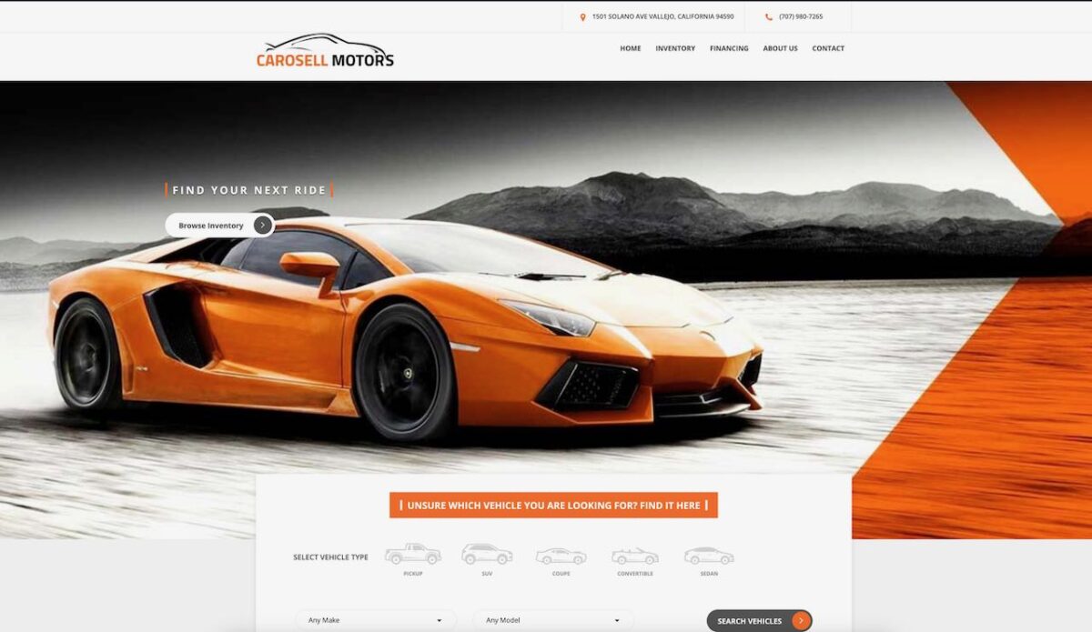 car dealer websites